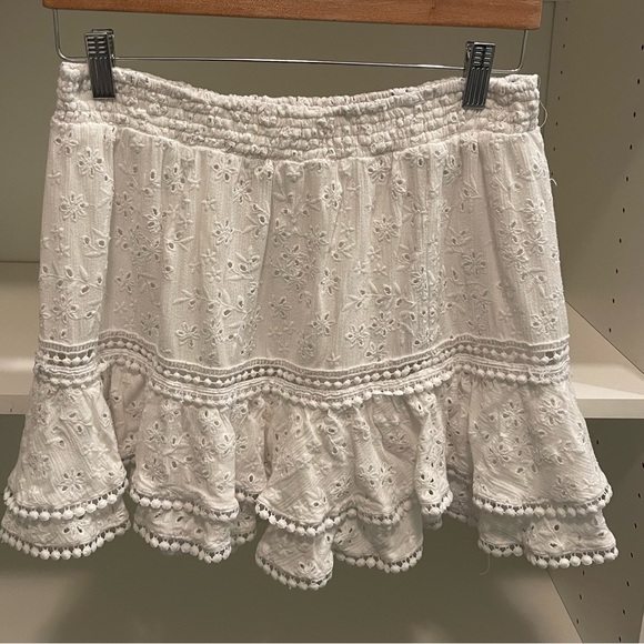 Lulus White Floral Skirt - Picture 4 of 5